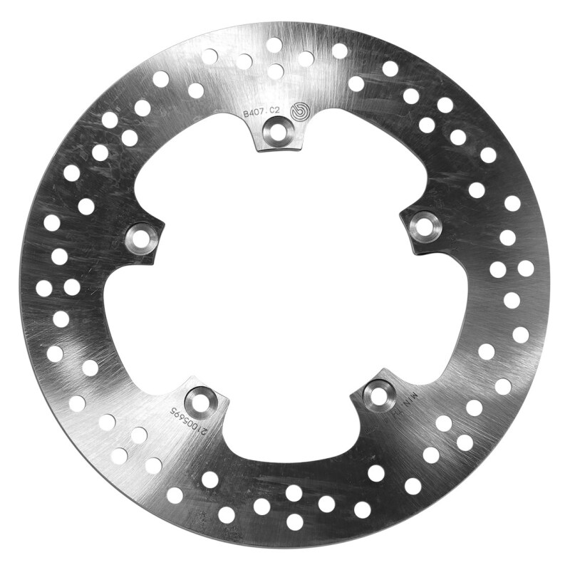 Yamaha YP XMAX Brake Rotor (1) - Front - Brembo OE Powersports - Slotted, 267x5mm - `10-`13